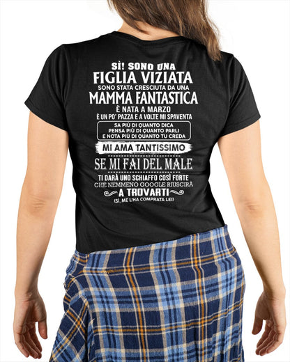 Marzo - Fantastica mamma - Regalo perfetto per tua figlia- ITA/NINA03(SKU2605-263-03)