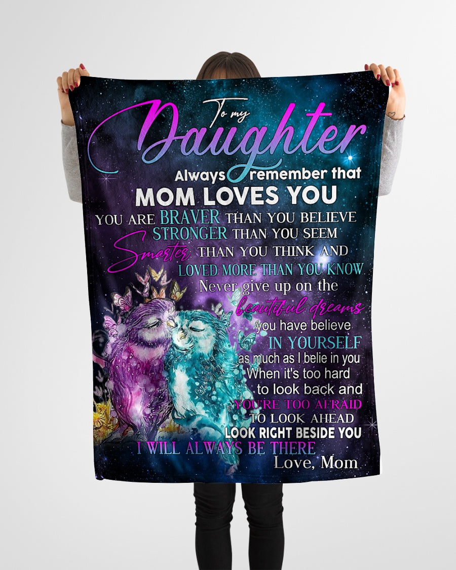 Special gift for your Daughter - from Mom Blanket