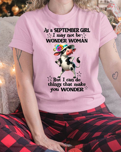 SEPTEMBER - I may not be WONDER WOMAN But I can do things that make you WONDER - FMA - NINA09 (SKU2604-201-09)