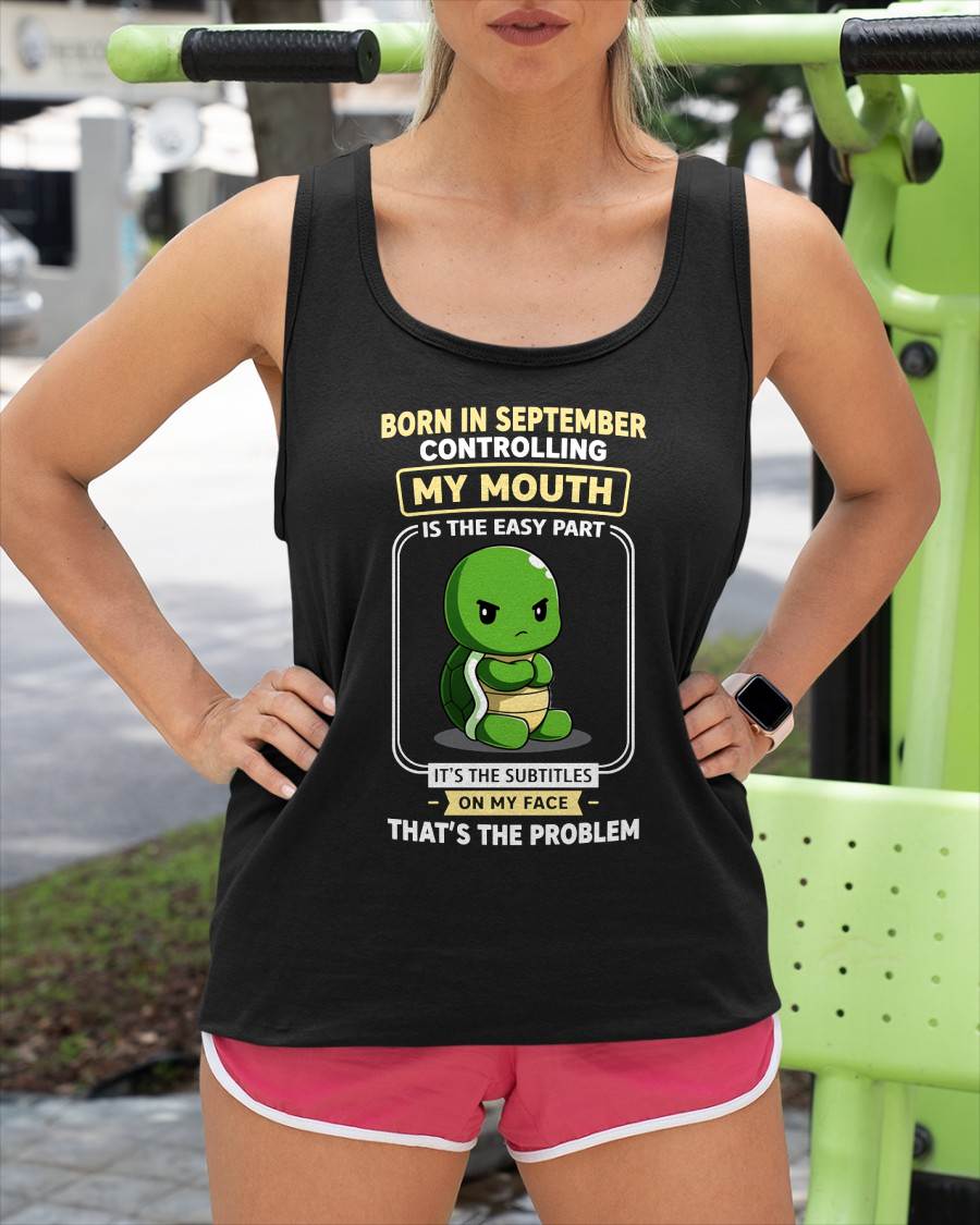 SEPTEMBER - CONTROLLING MY MOUTH IS THE EASY PART IT’S THE SUBTITLES ON MY FACE THAT’S THE PROBLEM - FMA - NINA09 (SKU2604-193-09)