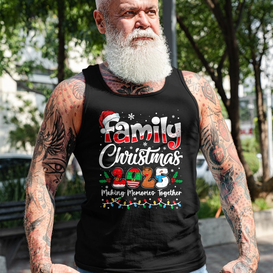 Family Christmas 2025 Matching Outfit Xmas Squad Santa T-Shirt - Christmas Unisex T-Shirt/Hoodie/Sweatshirt - NINA00
