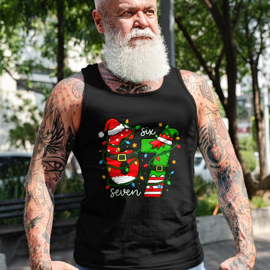 Trending Six Seven Meme Christmas 67 Xmas Men Women Kids T-Shirt - Christmas Unisex T-Shirt/Hoodie/Sweatshirt - NINA00