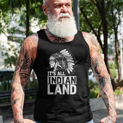 Native American T-Shirts, Vintage Native American Unisex T-Shirt/Hoodie/Sweatshirt HLT00 - Headdress Indian Land American Heritage Native American T-Shirt (1)