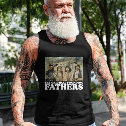Native American T-Shirts, Vintage Native American Unisex T-Shirt/Hoodie/Sweatshirt HLT00 - The Original Founding Fathers Native American T-Shirt T-Shirt