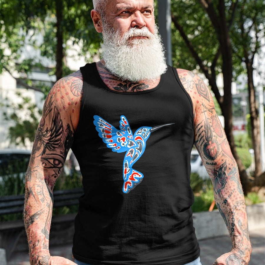 Native American T-Shirts, Vintage Native American Unisex T-Shirt/Hoodie/Sweatshirt HLT00 - Hummingbird Native American Indian Tribal Graphic T-Shirt