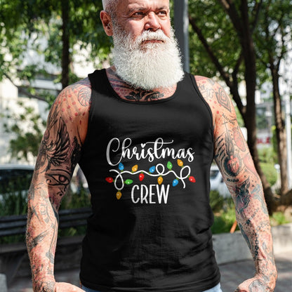 Christmas Crew Xmas Lights Family Matching Pajamas Holiday T-Shirt - Christmas Unisex T-Shirt/Hoodie/Sweatshirt - NINA00