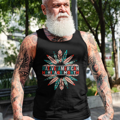 Native American T-Shirts, Vintage Native American Unisex T-Shirt/Hoodie/Sweatshirt HLT00 - Native American Heritage Month T-Shirt (1)