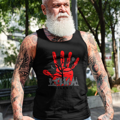 Native American T-Shirts, Vintage Native American Unisex T-Shirt/Hoodie/Sweatshirt HLT00 - Native American Indigenous Red Hand Indian Blood Themed T-Shirt (23)