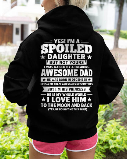 DECEMBER - I WAS RAISED BY A FREAKING AWESOME DAD I LOVE HIM TO THE MOON AND BACK - FROM DAD - NINA12 (SKU2605-71-12)