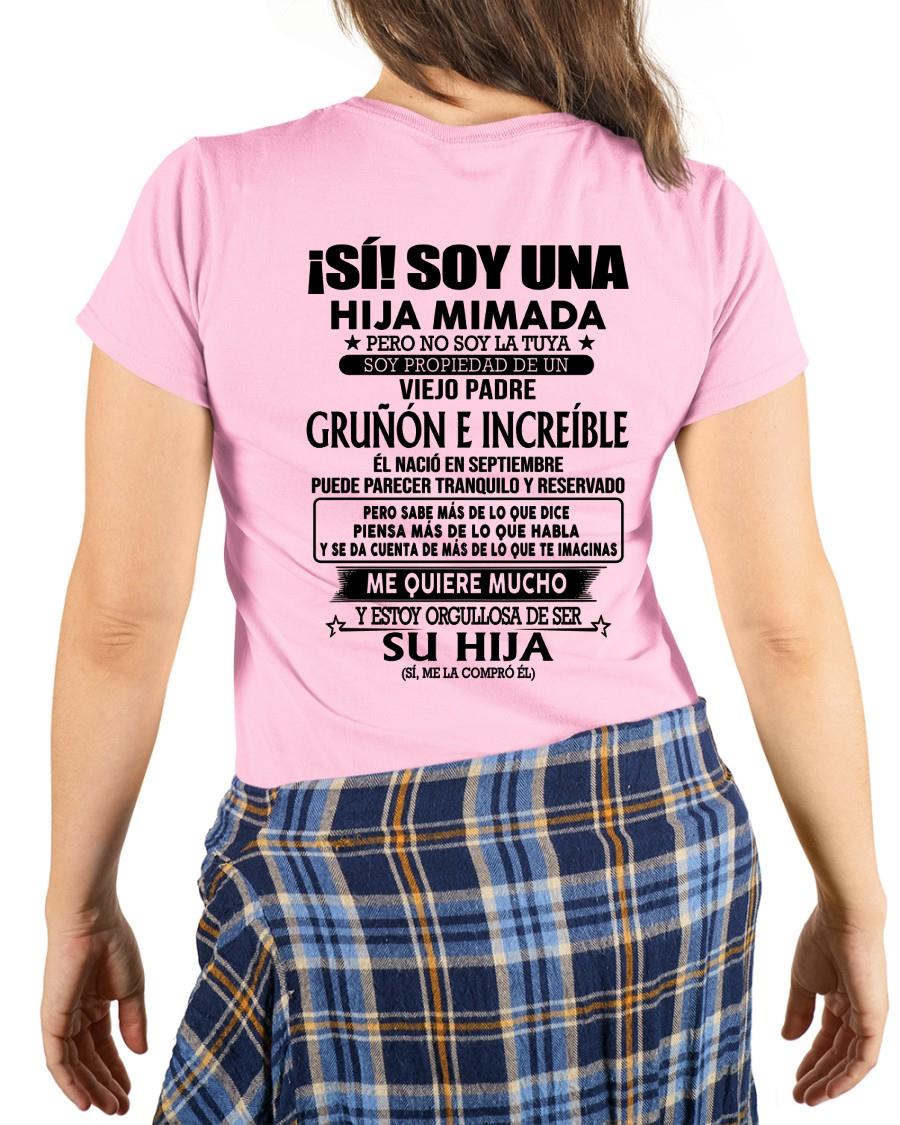 Septiembre Padre Increíble - Regalo especial para hija - TBN - T09 (SKU04-109-09)