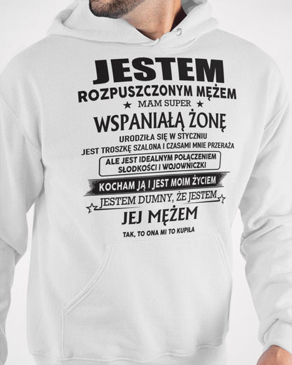 Niesamowita Żona Urodzona w styczniu – Idealny Prezent dla Twojego Męża – POL/NINA01 (SKU06-26-01)
