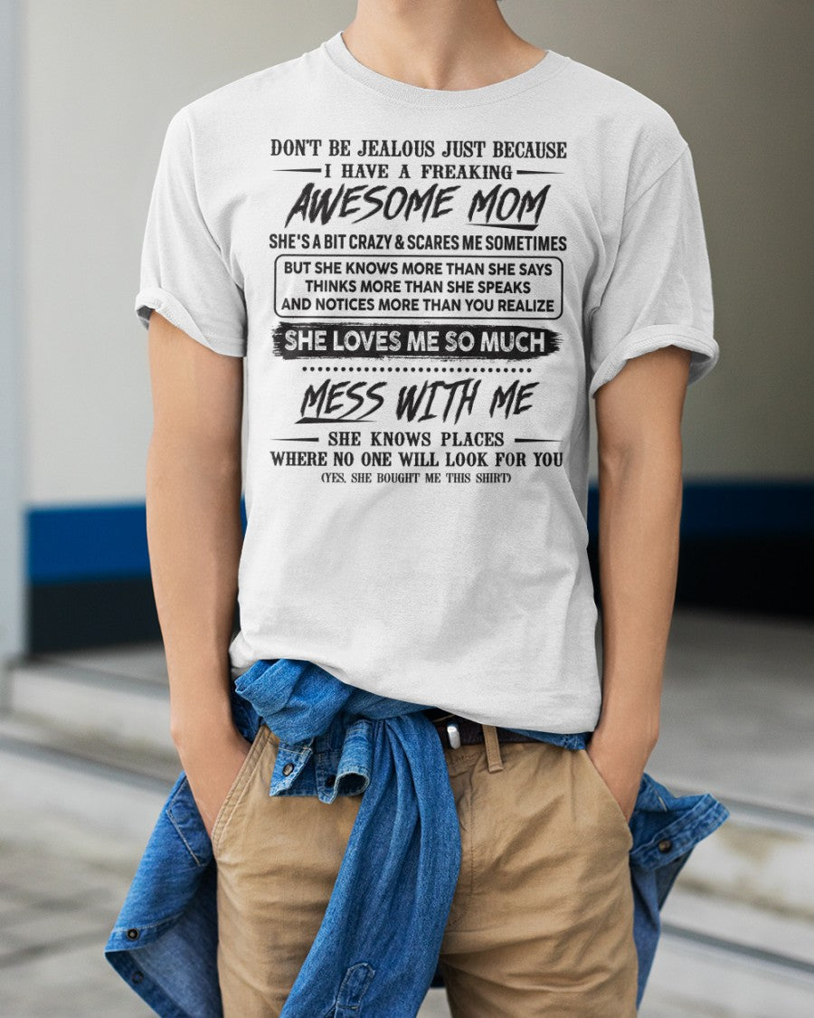 Awesome Mom - Perfect Gift For Your Son From Mom - NINA00 (SKU TRI 03.03.03)
