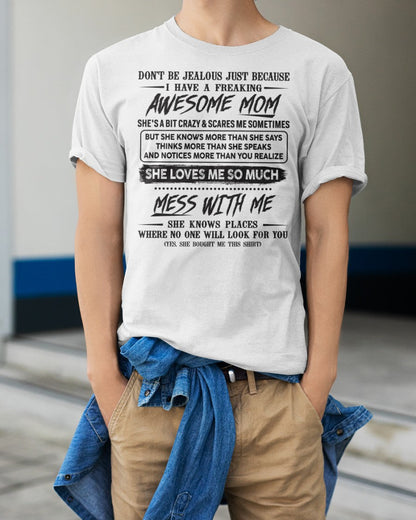 Awesome Mom - Perfect Gift For Your Son From Mom - NINA00 (SKU TRI 03.03.03)