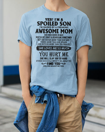 May - Awesome Mom - Perfect Gift For Son From Mom - NINA05 (SKU-SPW-05)