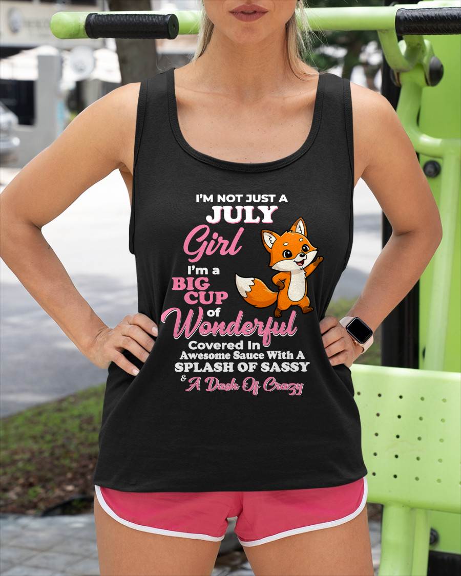JULY - I'M A BIG CUP OF WONDERFUL COVERED IN AWESOME - FMA - NINA07 (SKU2603-244-07)