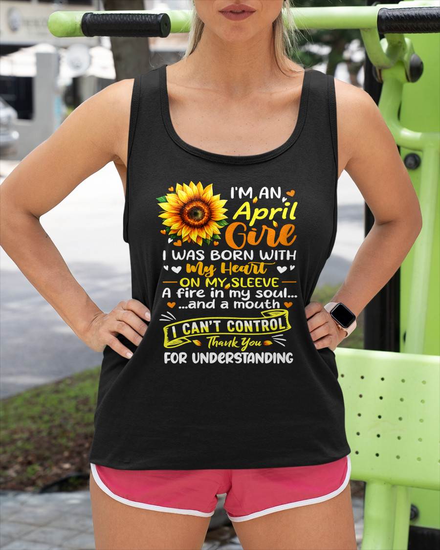 APRIL - I WAS BORN WITH MY HEART ON MY SLEEVE - FMA - NINA04 (SKU2605-28-04)