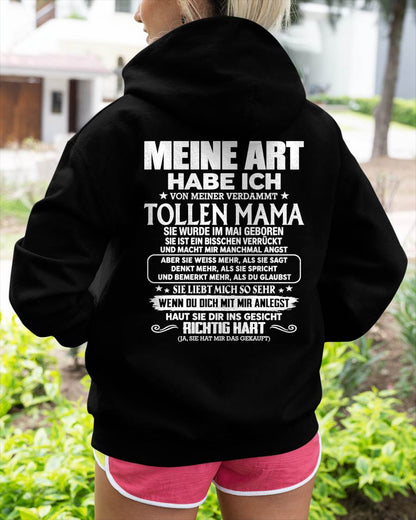 MAI - MEINE ART HABE ICH VON MEINER VERDAMMT TOLLEN MAMA – Das perfekte Geschenk für deinen Sohn - NINA05 (SKU2610-78-05)