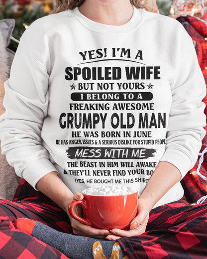 Grumpy Old Man June – Perfect gift for wife From Husband – NINA06 (SKU08-63-06)