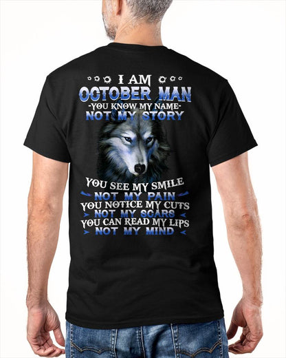 OCTOBER - YOU KNOW MY NAME NOT MY STORY - MAN TEE - NINA10 (SKU26T-01-48-10)
