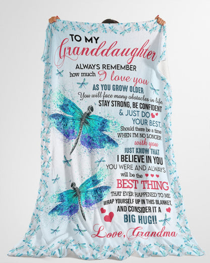 Special Gift For Your Granddaughter Blanket - From Grandma