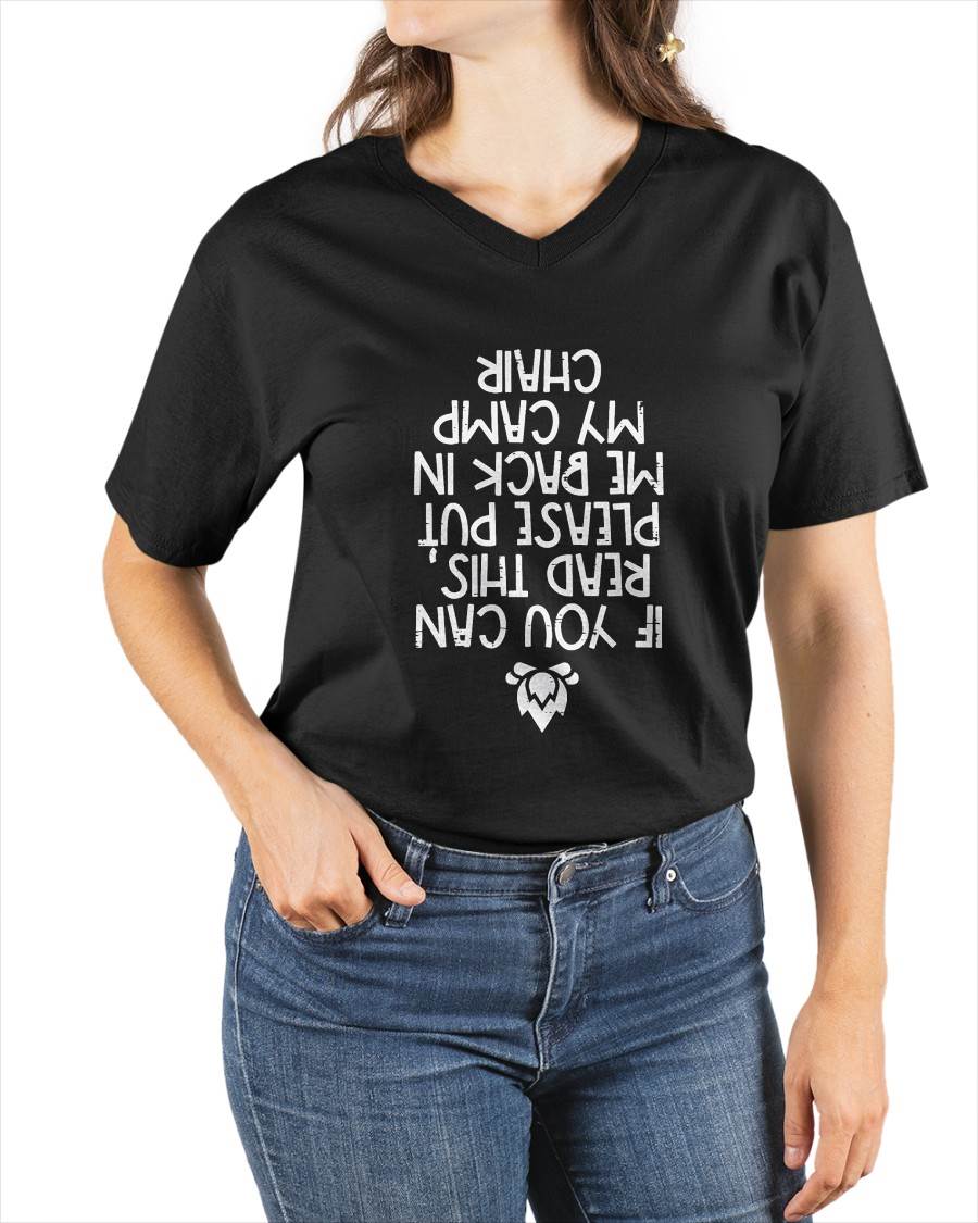 Camping If You Can Read This - Funny Camping T-Shirt