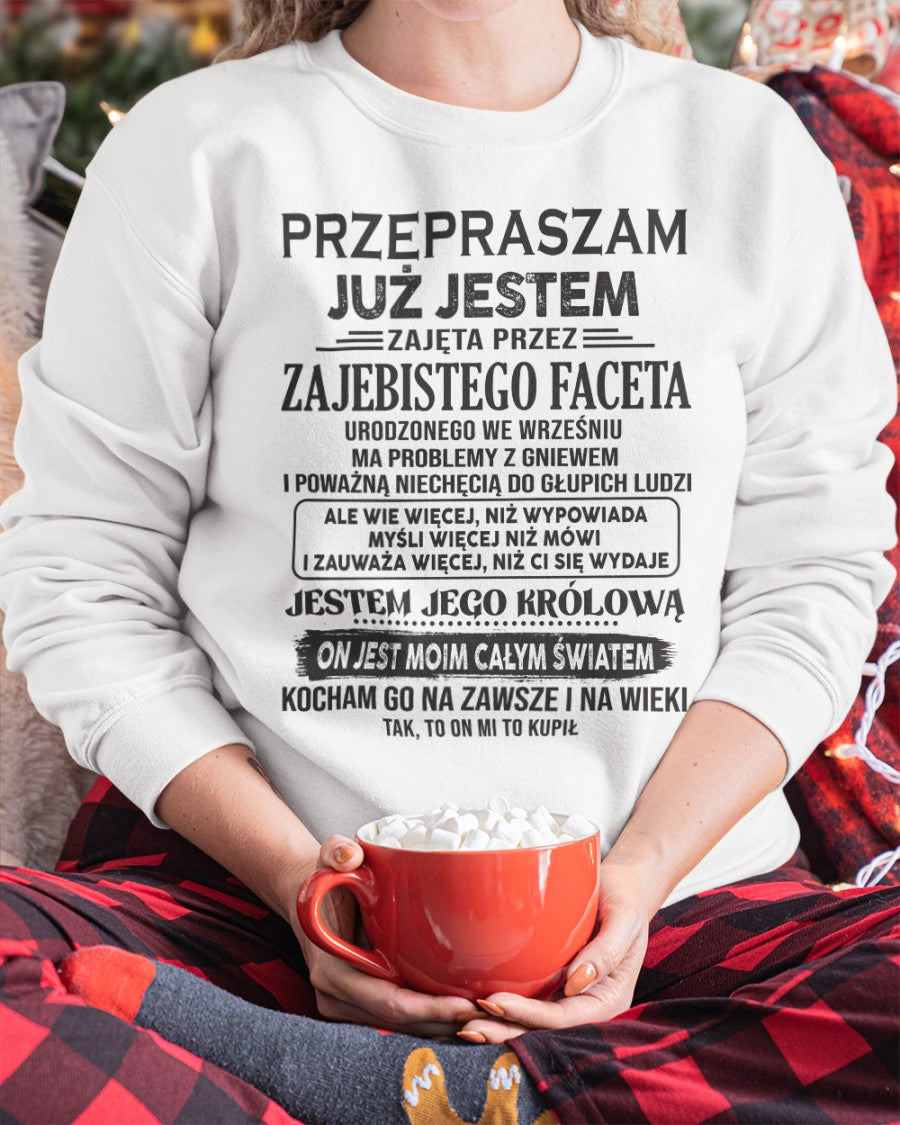 Wrzesień – Wspaniały facet urodzony we wrześniu – Specjalny prezent dla twojej dziewczyny – POL/NINA09 (SKU05-11-09)