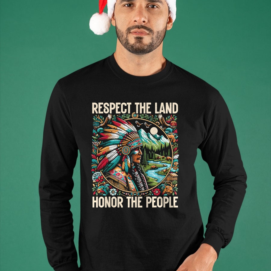 Native American T-Shirts, Vintage Native American Unisex T-Shirt/Hoodie/Sweatshirt HLT00 - Native American Indian Cherokee Apache Tribe Indigenous T-Shirt (2)