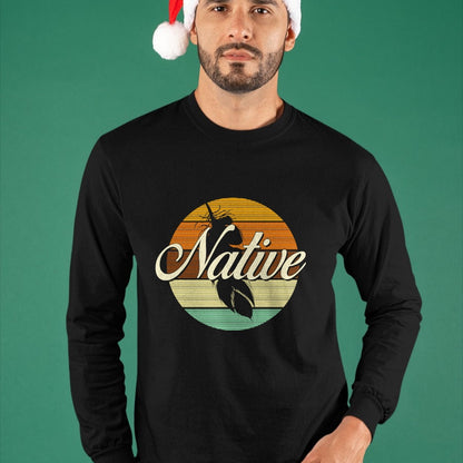 Native American T-Shirts, Vintage Native American Unisex T-Shirt/Hoodie/Sweatshirt HLT00 - Native Indian Native American Pride Indigenous Cherokee T-Shirt (1)