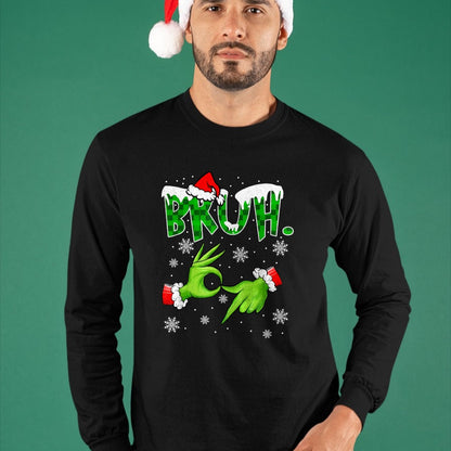 Bruh 67 Six Seven 6 7 Meme Christmas Funny Gen Alpha Slang T-Shirt  - Christmas Unisex T-Shirt/Hoodie/Sweatshirt - NINA00