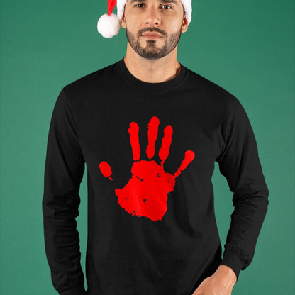 Native American T-Shirts, Vintage Native American Unisex T-Shirt/Hoodie/Sweatshirt HLT00 - Native America Stolen Sisters Red Hand T-Shirt (1)