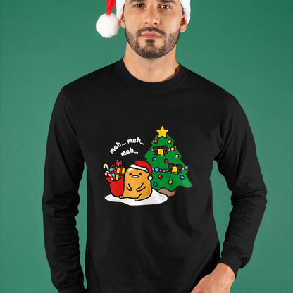 Gudetama Christmas Tree Hoodie Sweatshirt Pullover Hoodie - Christmas Unisex T-Shirt/Hoodie/Sweatshirt - NINA00