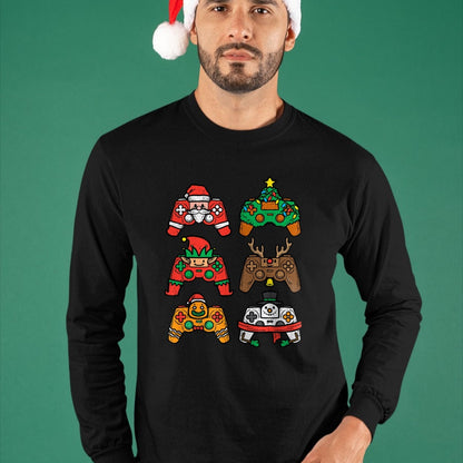 Christmas Gamer Controller Xmas Gaming T-Shirt - Christmas Unisex T-Shirt/Hoodie/Sweatshirt - NINA00