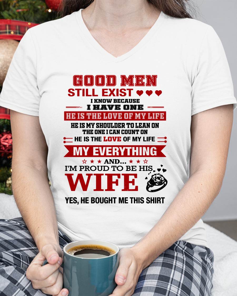 "My Husband Is The Love Of My Life" – The Special T - Shirt From Husband – NINA00 (SKU2605-364-00)