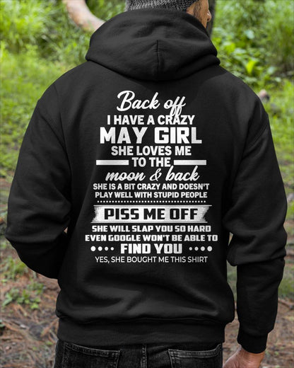 MAY - PISS ME OFF SHE WILL SLAP YOU SO HARD EVEN GOOGLE WON'T BE ABLE TO FIND YOU - FROM WIFE - NINA05 (SKU2603-18-05)