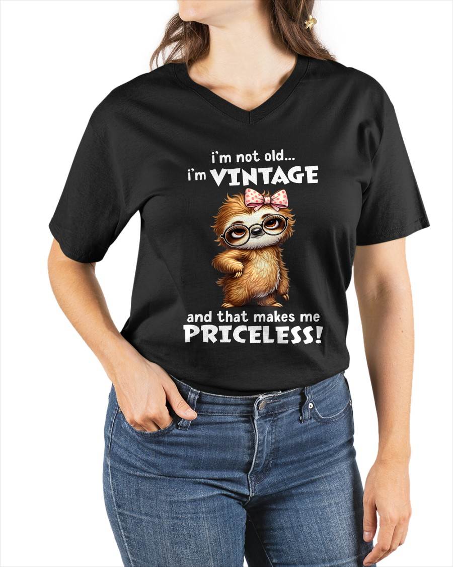 I'M NOT OLD I'M VINTAGE AND THAT MAKES ME PRICELESS - FMA - NINA00 (SKU2604-92-00)