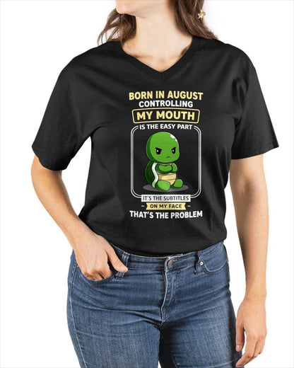 AUGUST - CONTROLLING MY MOUTH IS THE EASY PART IT’S THE SUBTITLES ON MY FACE THAT’S THE PROBLEM - FMA - NINA08 (SKU2604-193-08)