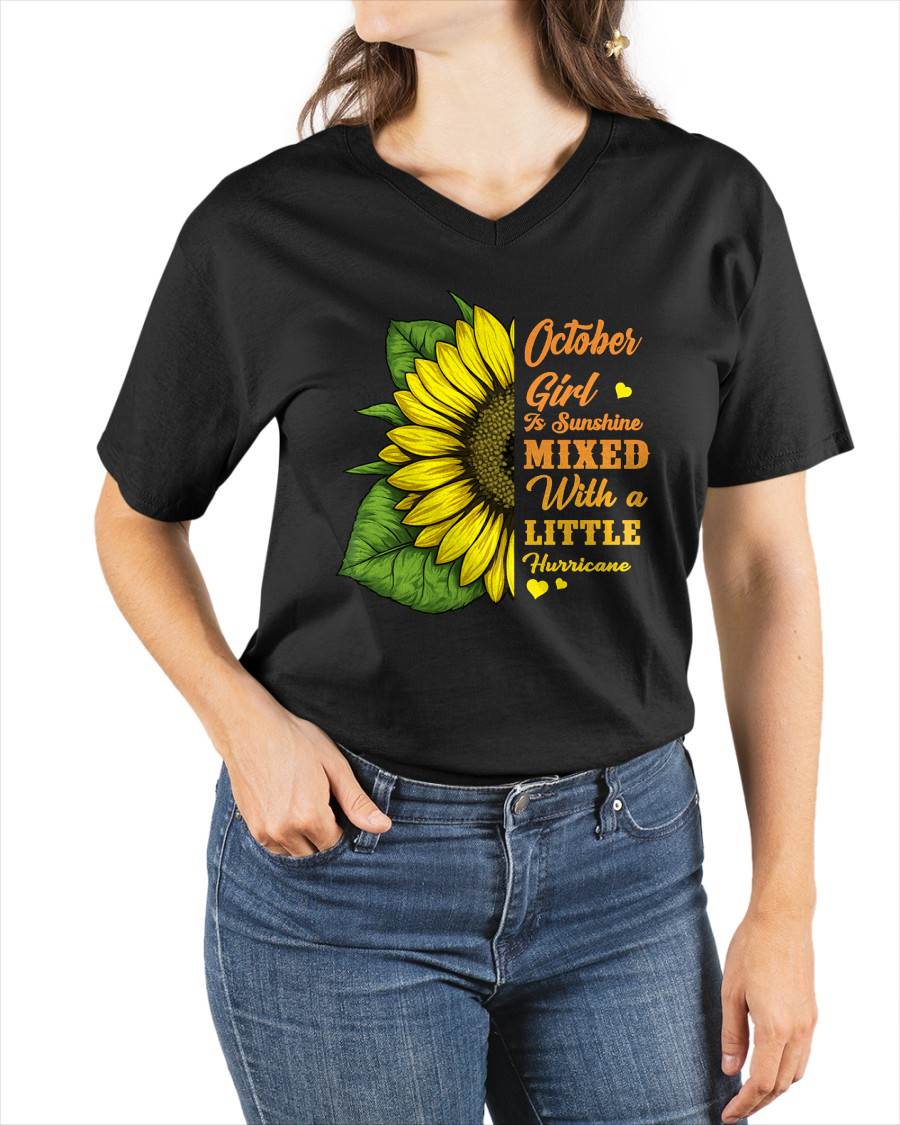 OCTOBER - GIRL IS SUNSHINE MIXED WITH A LITTLE HURRICANE - FMA - NINA10 (SKU2603-360-10)
