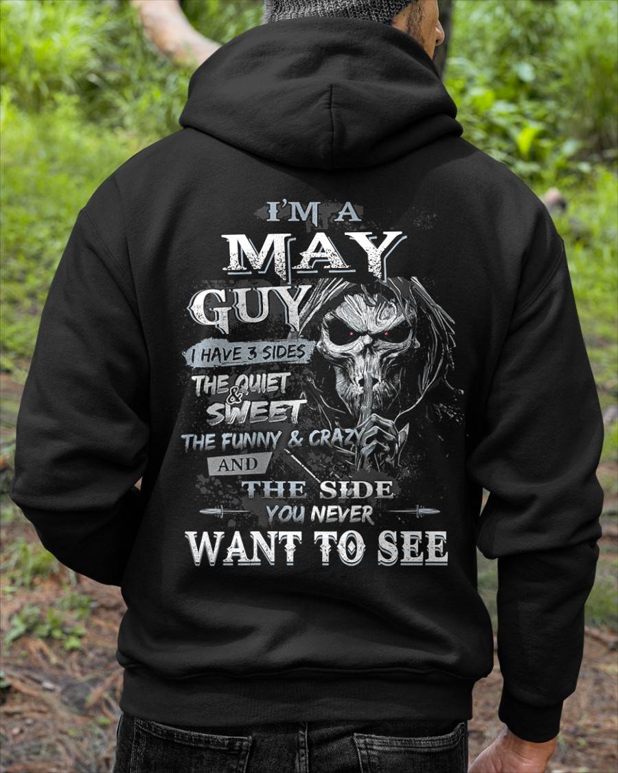 MAY - I HAVE 3 SIDES THE QUIET & SWEET THE FUNNY & CRAZY - MAN TEE - NINA05 (SKU07-60-05)