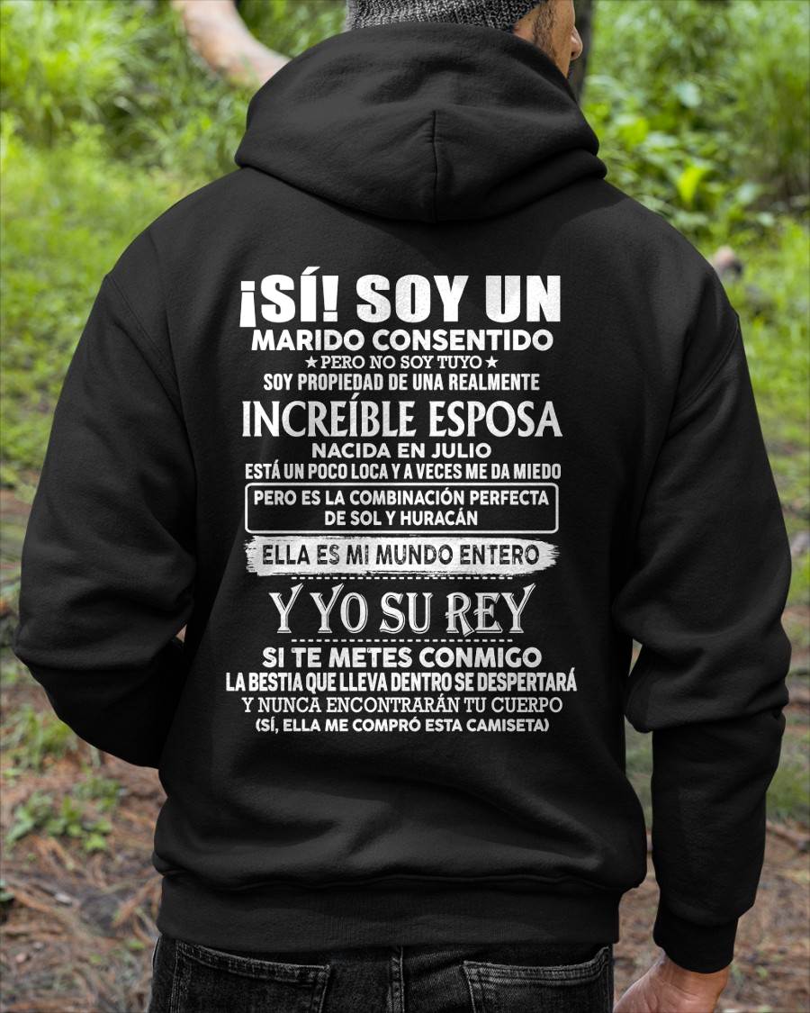 JULIO - ¡SÍ! SOY UN MARIDO CONSENTIDO - Regalo especial para tu novio o esposo - NINA07