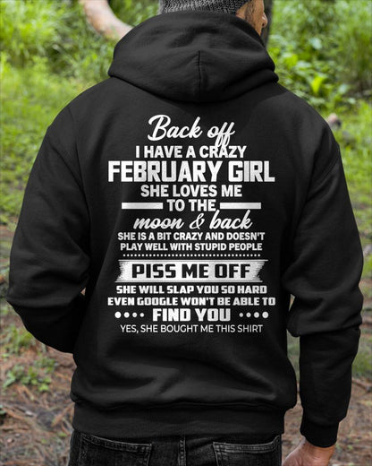 FEBRUARY - PISS ME OFF SHE WILL SLAP YOU SO HARD EVEN GOOGLE WON'T BE ABLE TO FIND YOU - FROM WIFE - NINA02 (SKU2603-18-02)