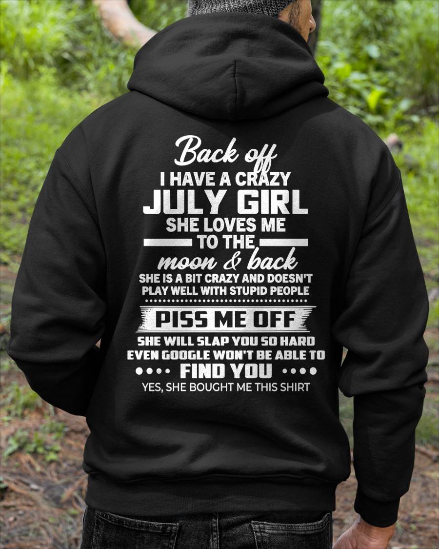 JULY - PISS ME OFF SHE WILL SLAP YOU SO HARD EVEN GOOGLE WON'T BE ABLE TO FIND YOU - FROM WIFE - NINA07 (SKU2603-18-07)