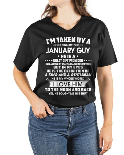 JANUARY - IN MY EYES  HE IS THE DEFINITION OF A KING AND A GENTLEMAN - FROM HUSBAND - NINA01 (SKU26T-01301-01)