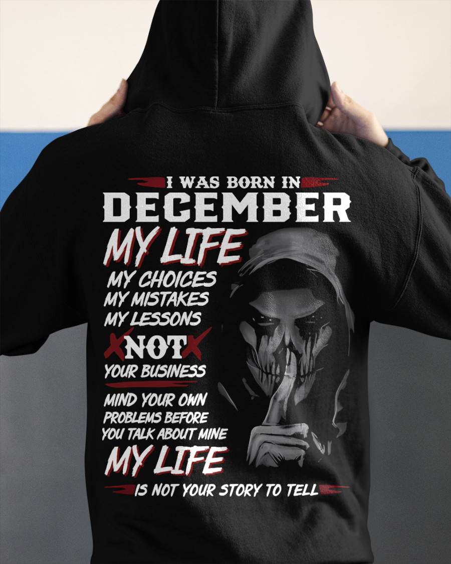I WAS BORN IN DECEMBER - FMA (SKU08-36-12)