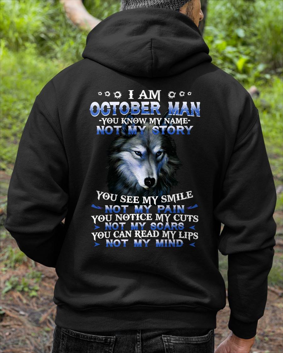 OCTOBER - YOU KNOW MY NAME NOT MY STORY - MAN TEE - NINA10 (SKU26T-01-48-10)