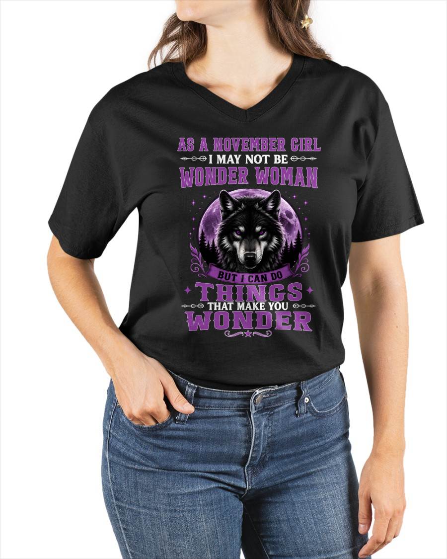 NOVEMBER - I may not be WONDER WOMAN But I can do things that make you WONDER - FMA - NINA11 (SKU2607-288-11)