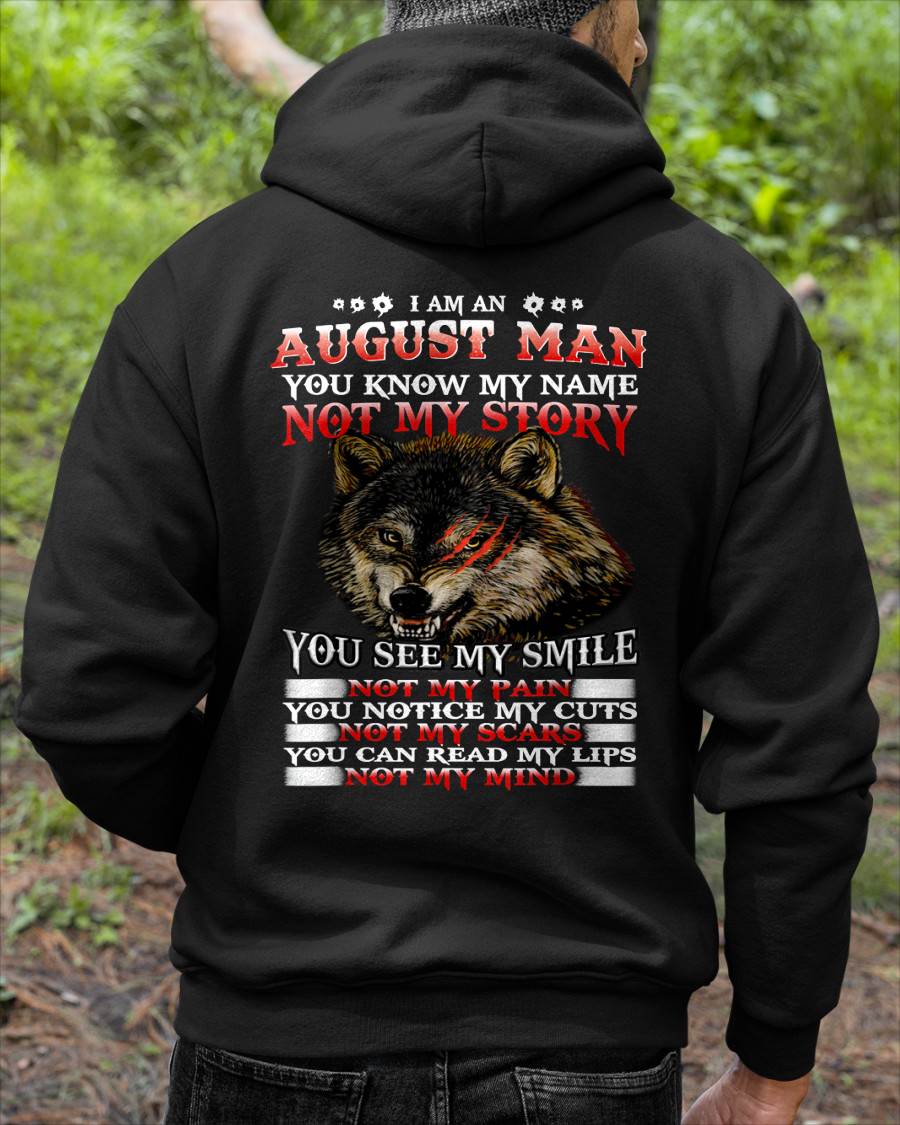 AUGUST MAN - YOU KNOW MY NAME, NOT MY STORY - MANTEE - NINA08 (SKU2604-247-08)