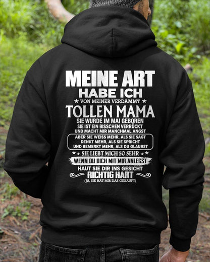 MAI - MEINE ART HABE ICH VON MEINER VERDAMMT TOLLEN MAMA – Das perfekte Geschenk für deinen Sohn - NINA05 (SKU2610-78-05)