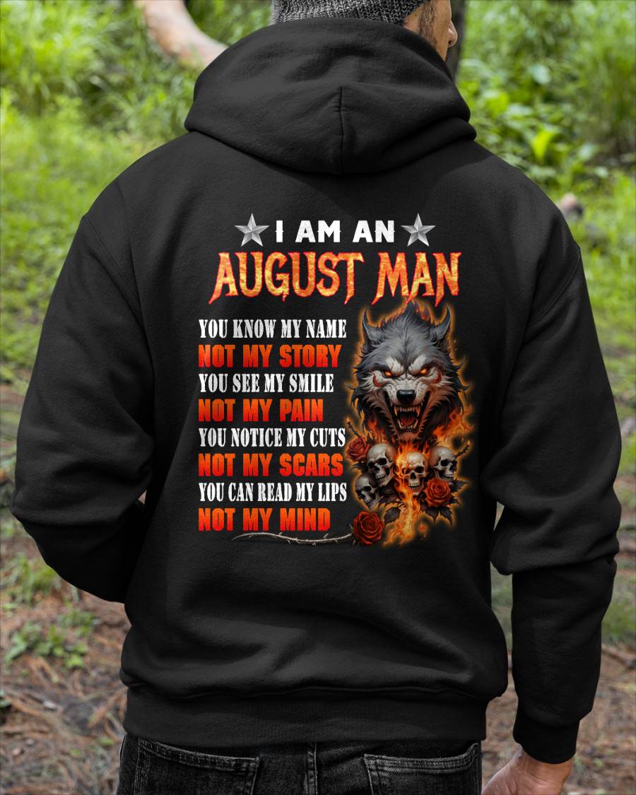 AUGUST MAN - YOU KNOW MY NAME, NOT MY STORY - MANTEE - NINA08 (SKU2604-252-08)