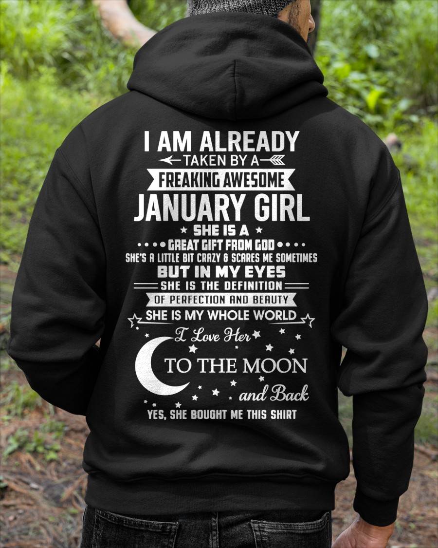 JANUARY - SHE IS MY WHOLE WORLD I LOVE HER TO THE MOON AND BACK - FROM WIFE - NINA01 (SKU2602-71-01)
