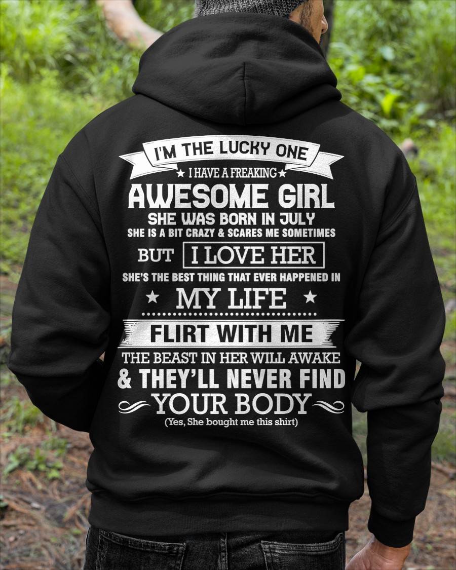 JULY – SHE’S THE BEST THING THAT EVER HAPPENED IN MY LIFE - FROM WIFE - NINA07 (SKU26T-01280-07)